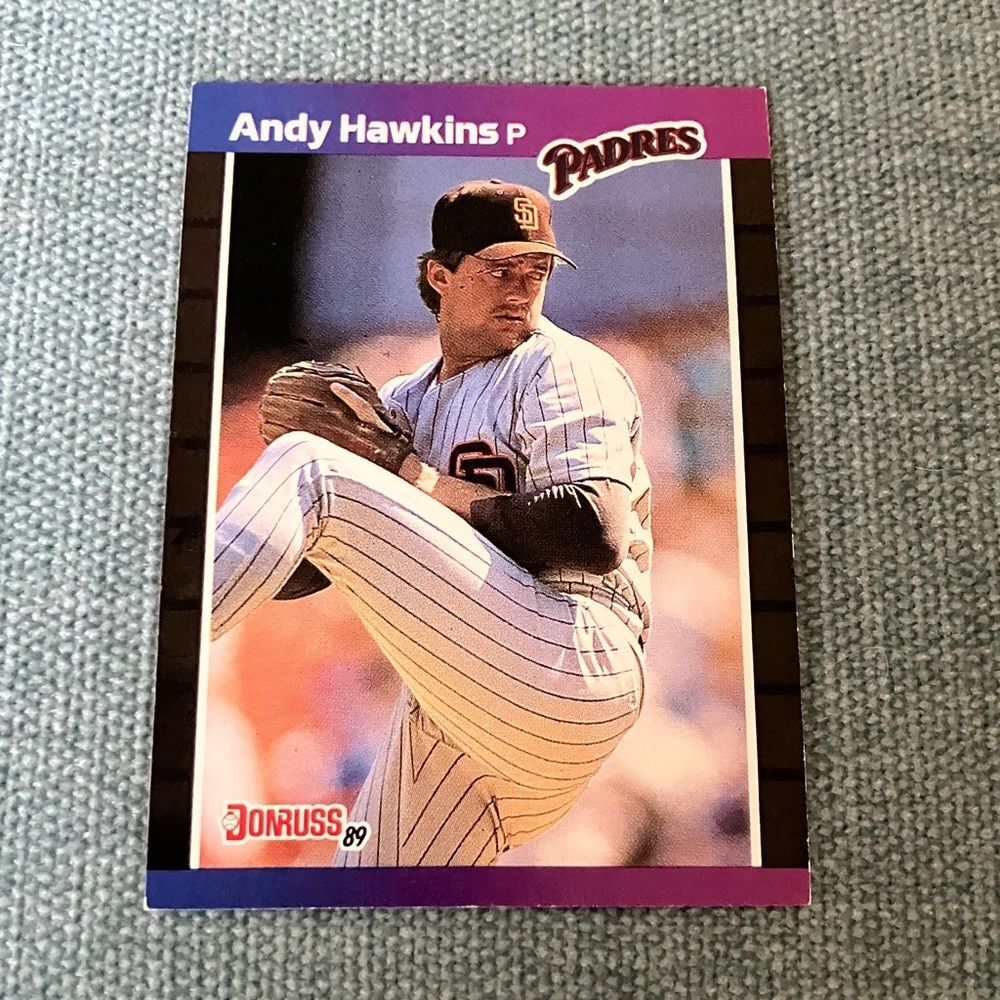 1989 Donruss San Diego Padres Baseball Card Trading Card